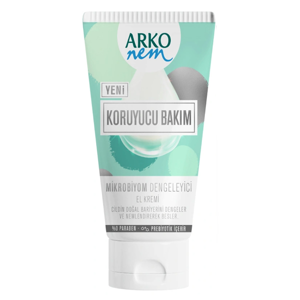 کرم مرطوب کننده تیوپی آرکو نم مراقبت و متعادل کننده 60 میلی لیتر مدل Mikrobiyom Dengeleyici