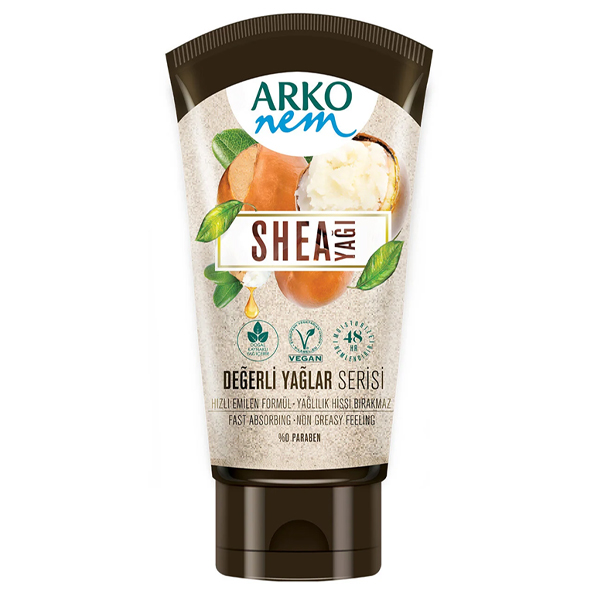 کرم مرطوب کننده تیوپی آرکو نم حاوی روغن دانه چیا شی باتر 60 میلی لیتر مدل Shea